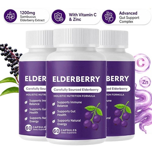 3pcs elvera elderberry - elderberry, gut