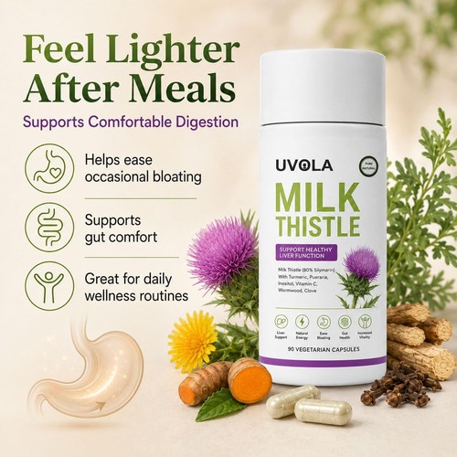 Uvola milk thistle supplement - uvola,