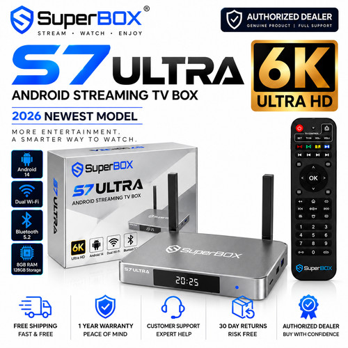 Superbox ultral 128gb - s7,