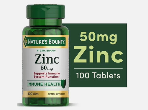 Nature bounty zinc mg 200 - zinc,